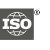 A compliance logo for ISO which is the world's best-known standard for information security management systems
